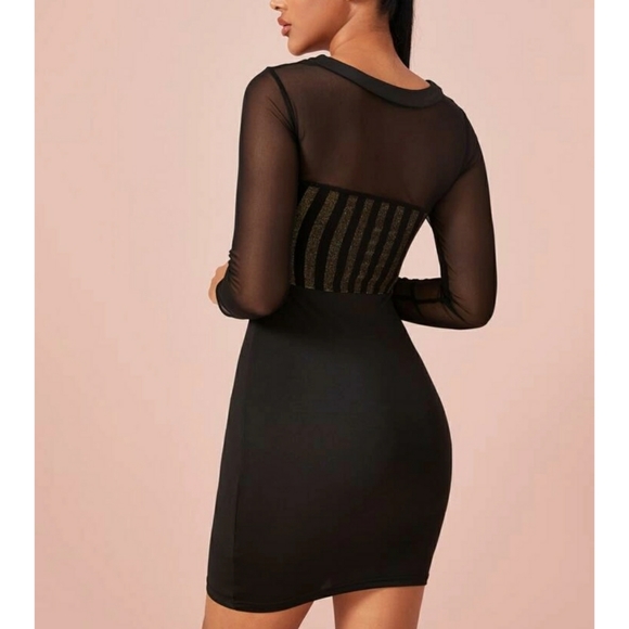 ❗CLEARANCE❗Glitter Bodycon Dress - Picture 4 of 5